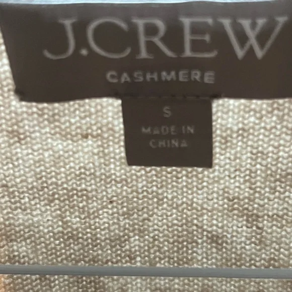 I. Crew cropped cashmere cardigan sweater size sm - Picture 4 of 6